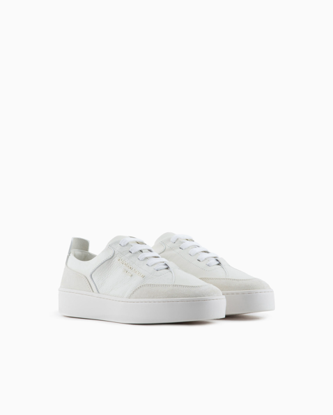 Baskets en daim Armani