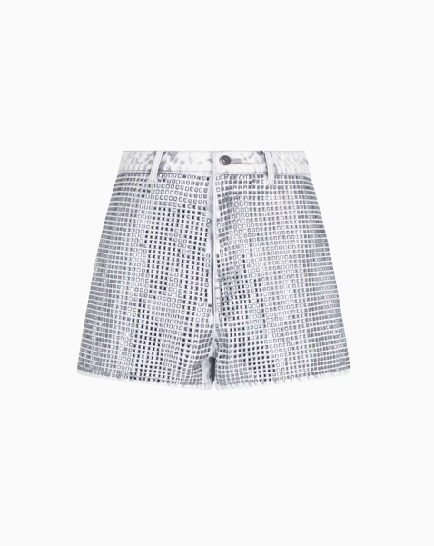Short en jean clouté ARMANI