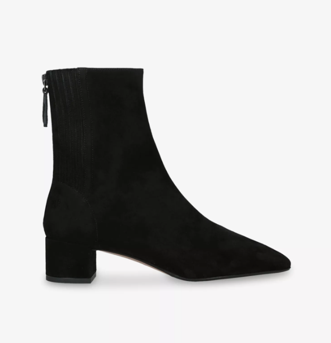Saint Honore 35 Suede Combat Boots