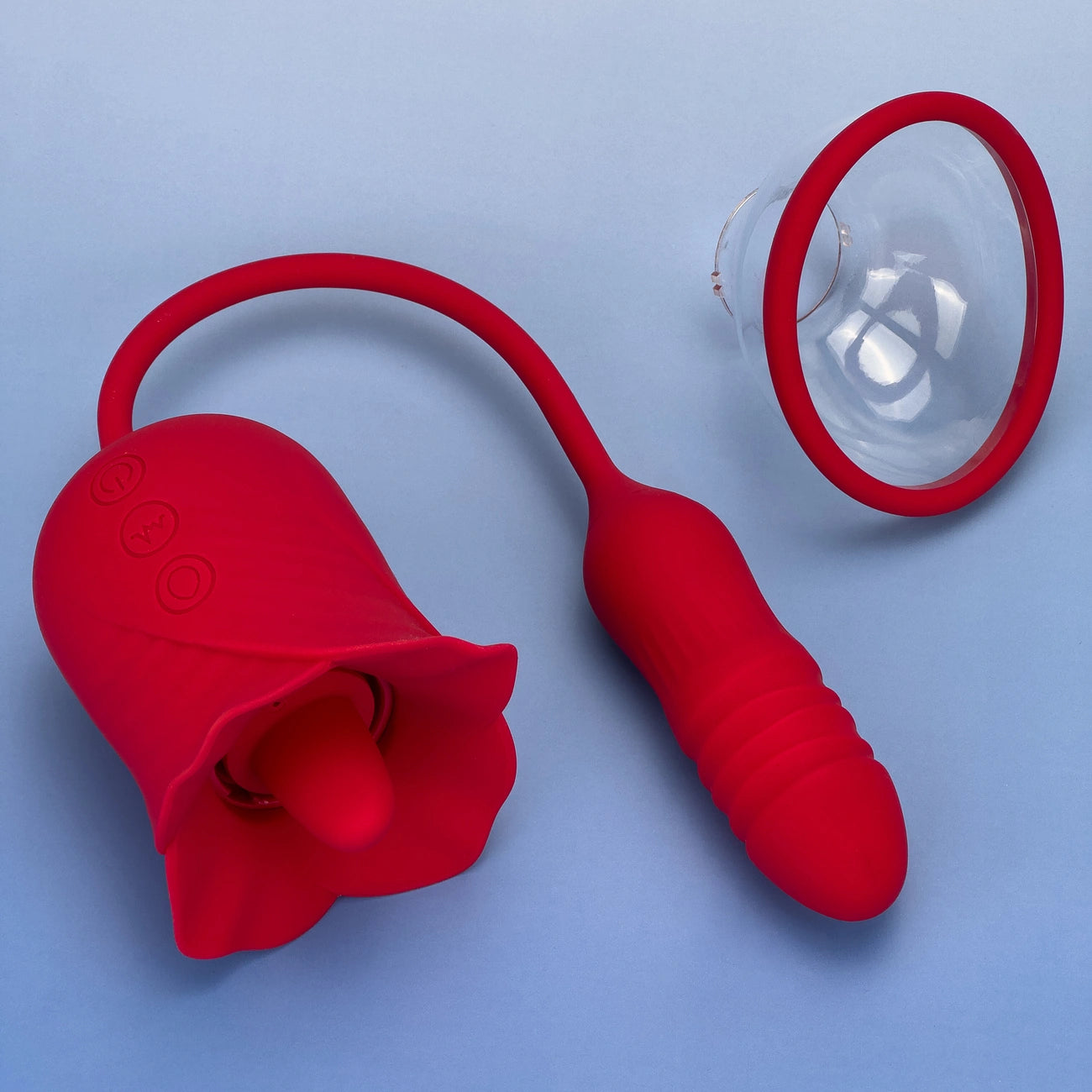 Vibromasseur suceur Lust Flower Rose