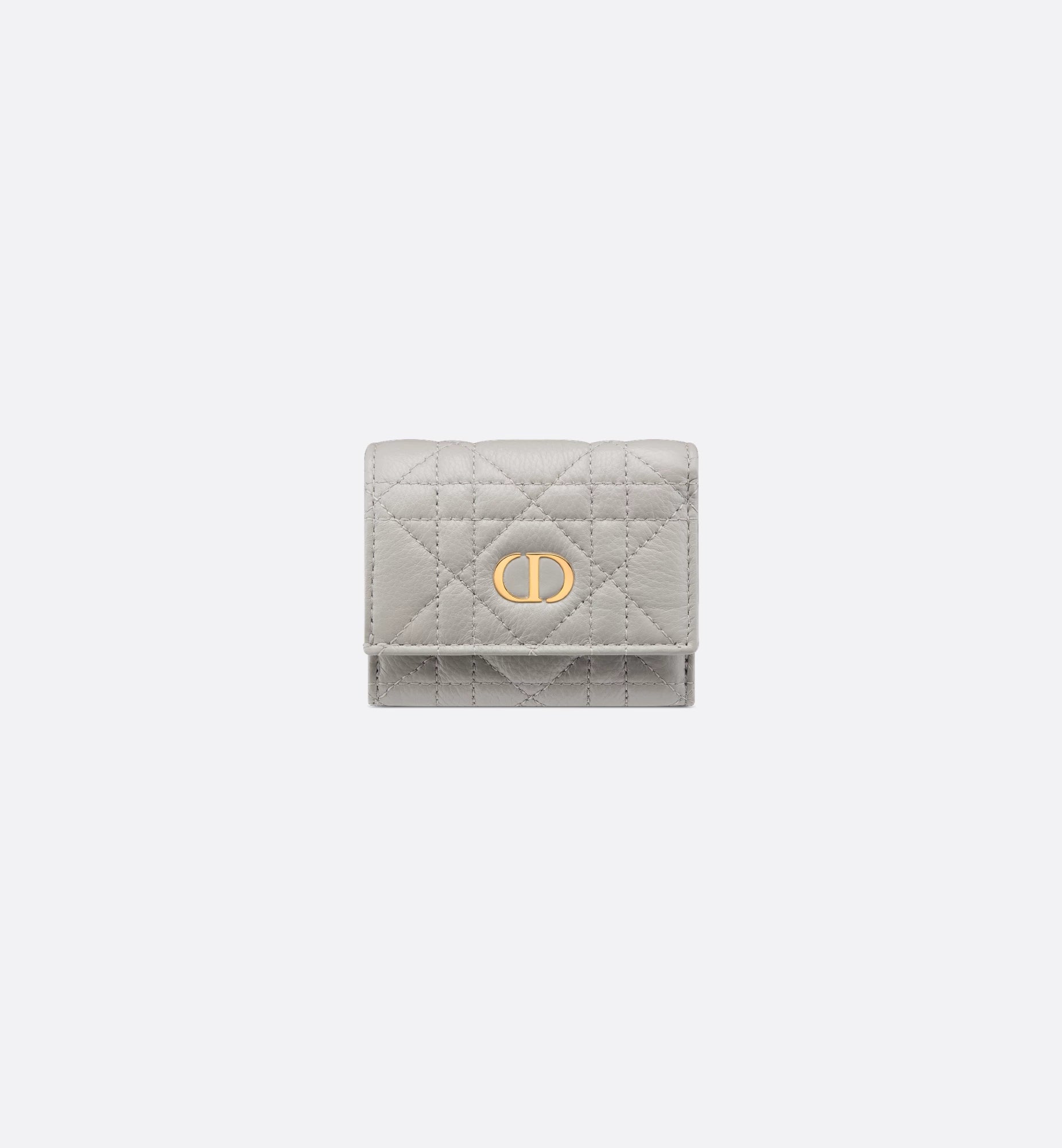 Dior Caro Hibiscus L-Zip Wallet