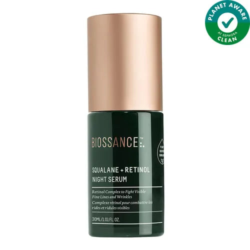 Squalane + Retinol Night Serum