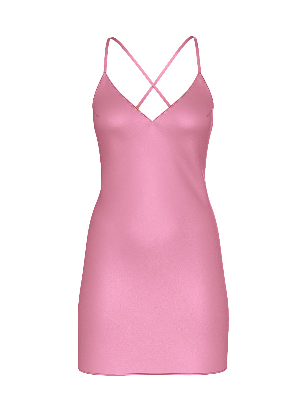 Victoria's Secret Satin Open-Back Slip