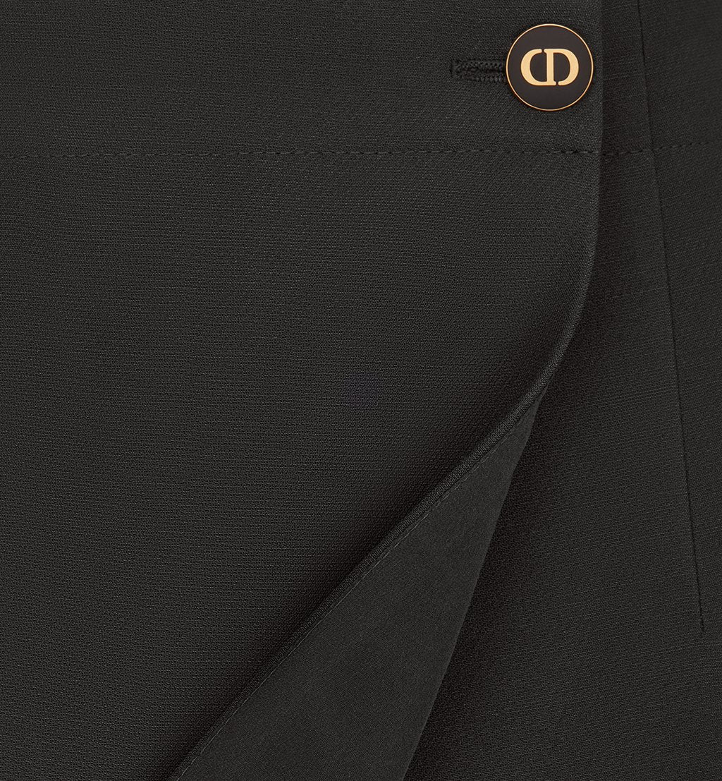 Jupe-short DIOR avec bouton CD