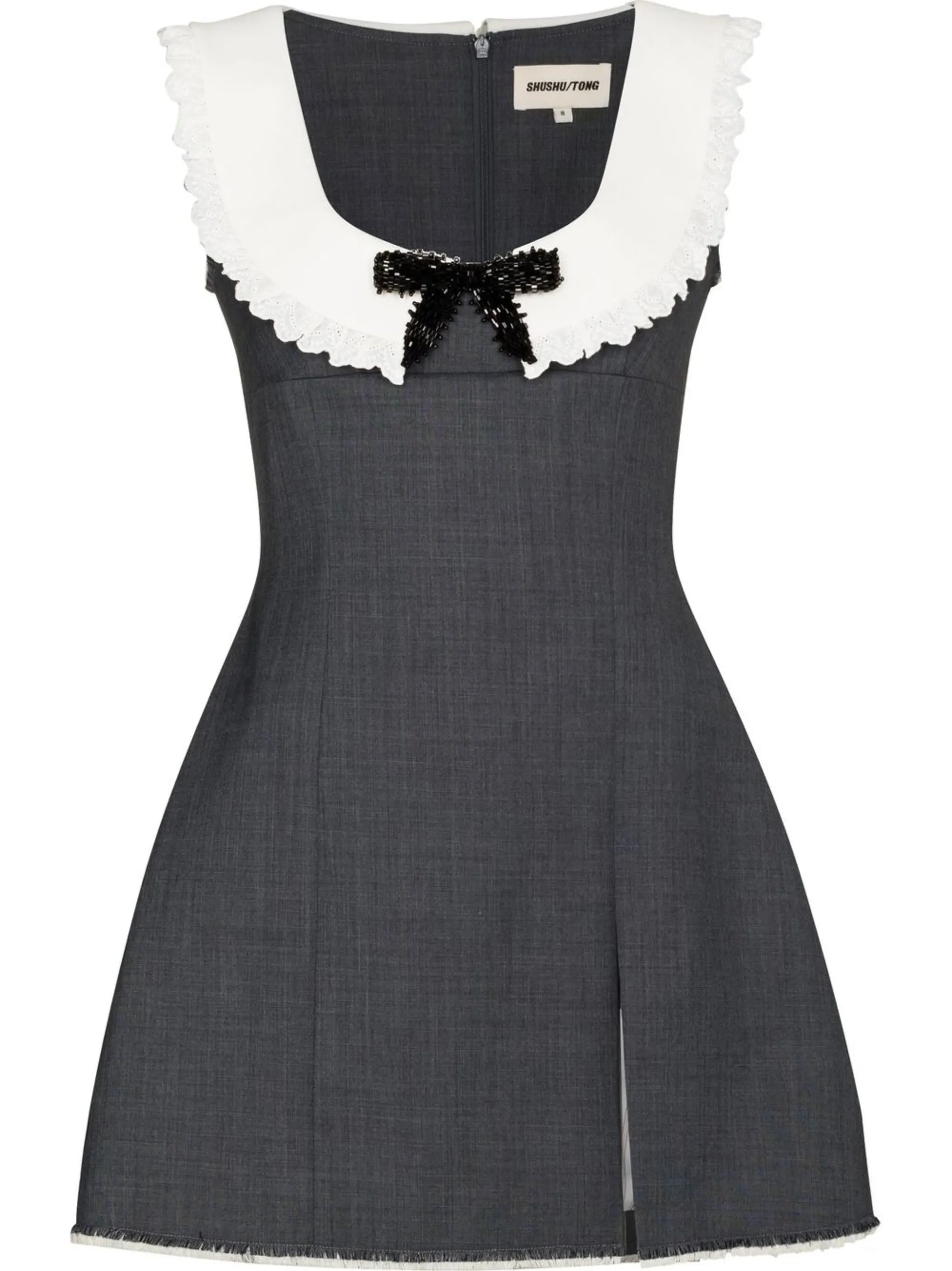 SHUSHU/TONG bow-detail sleeveless dress