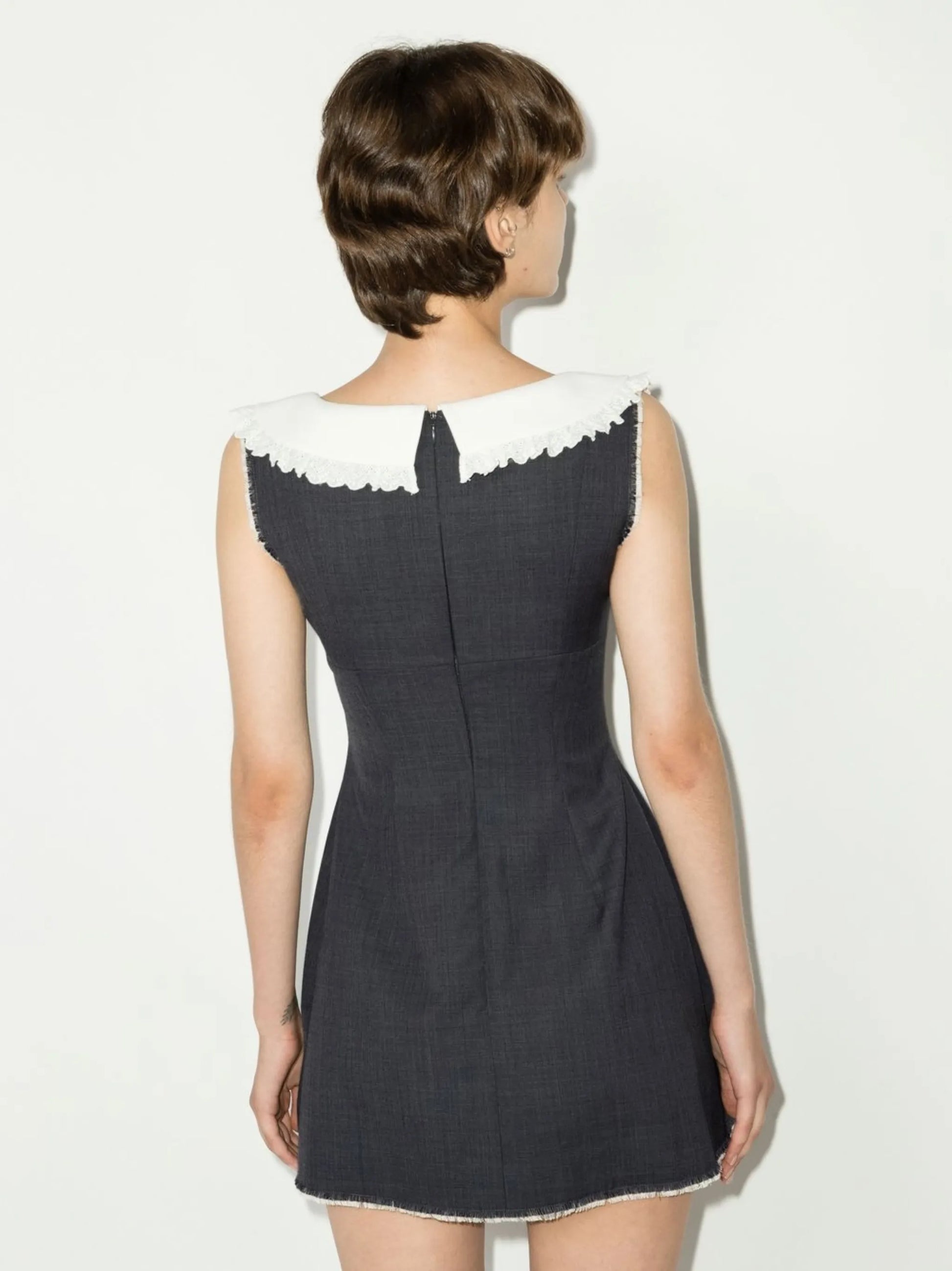 SHUSHU/TONG bow-detail sleeveless dress