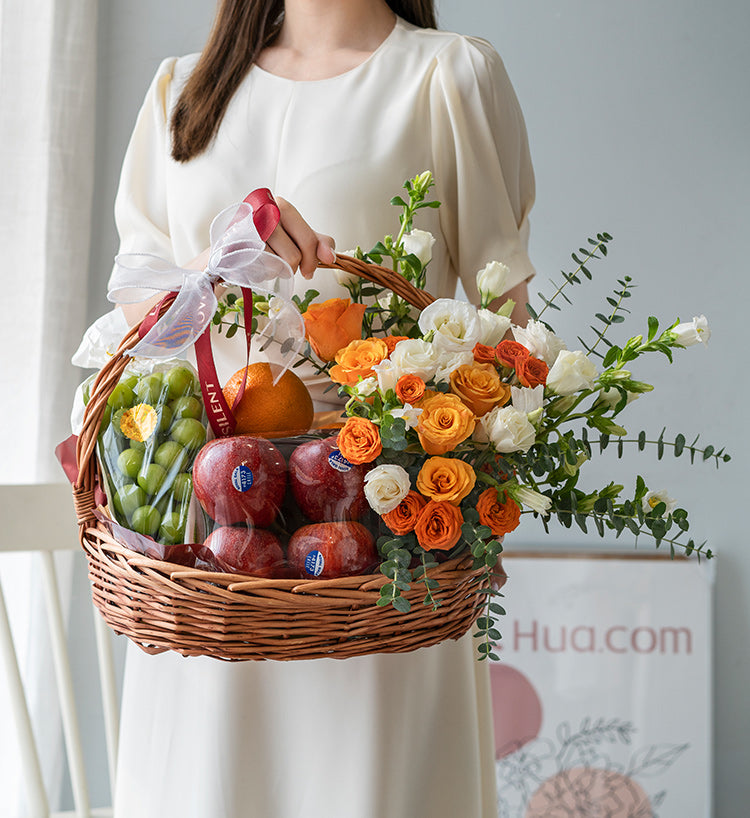 Joyeux soleil/Panier de fruits