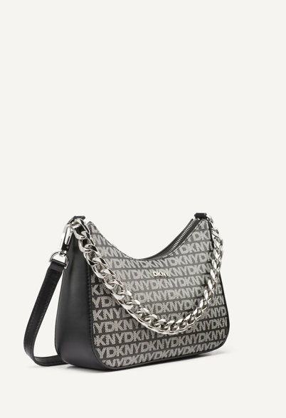 DKNY Jenna patchwork fashion half crossbody bag