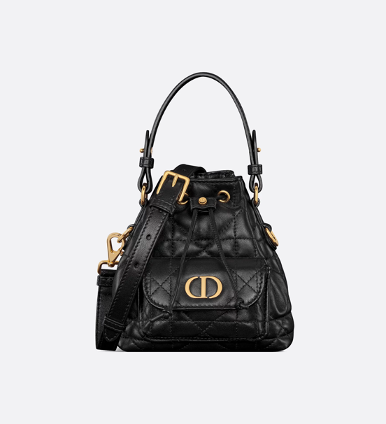 Dior Caro Nano Bucket Bag 