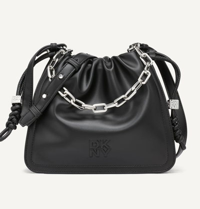 SAC BANDOULIÈRE À CORDON AVEC LOGO DKNY HALLE