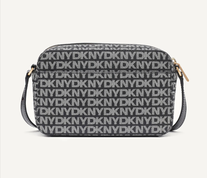 DKNY AVRIL LOGO CAMERA BAG