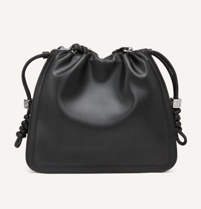 SAC BANDOULIÈRE À CORDON AVEC LOGO DKNY HALLE