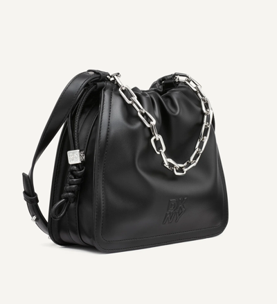 SAC BANDOULIÈRE À CORDON AVEC LOGO DKNY HALLE
