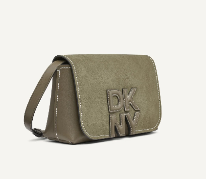 SAC BANDOULIÈRE À PANNEAUX ET LOGO DKNY NICOLE