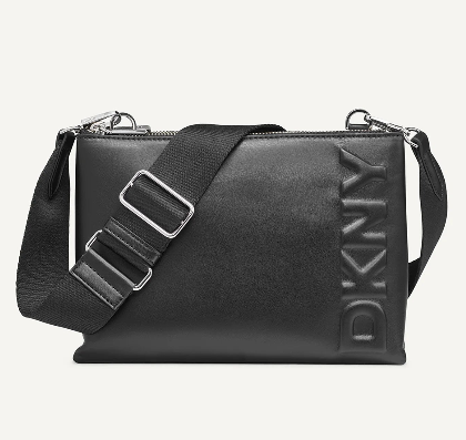 SAC BANDOULIÈRE DKNY TINSLEY AVEC LOGO EN MÉTAL