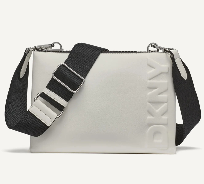 SAC BANDOULIÈRE DKNY TINSLEY AVEC LOGO EN MÉTAL