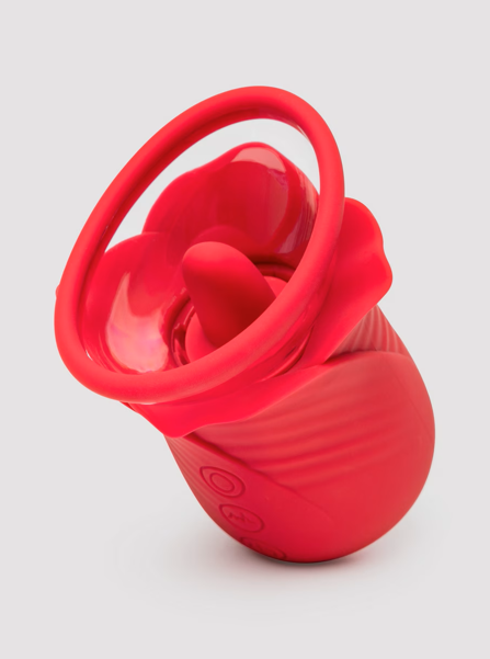 Pompe vaginale Lovehoney Rose avec stimulateur clitoridien