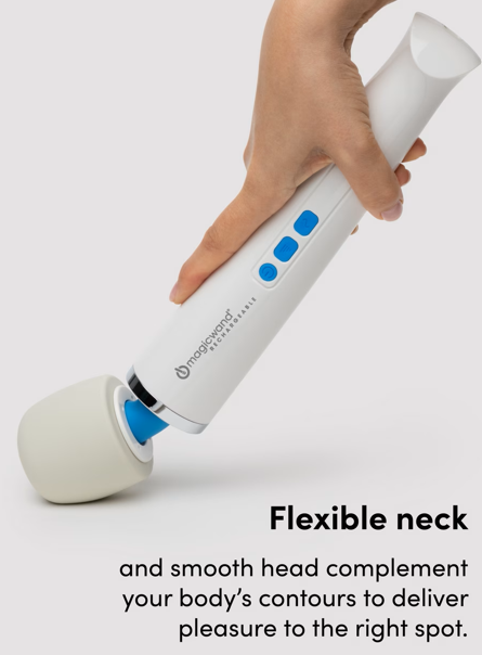 Vibromasseur sans fil rechargeable extra puissant Magic Wand