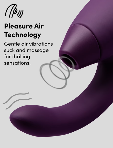 Stimulateur clitoridien et point G rechargeable Womanizer X Lovehoney InsideOut