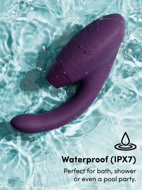 Stimulateur clitoridien et point G rechargeable Womanizer X Lovehoney InsideOut