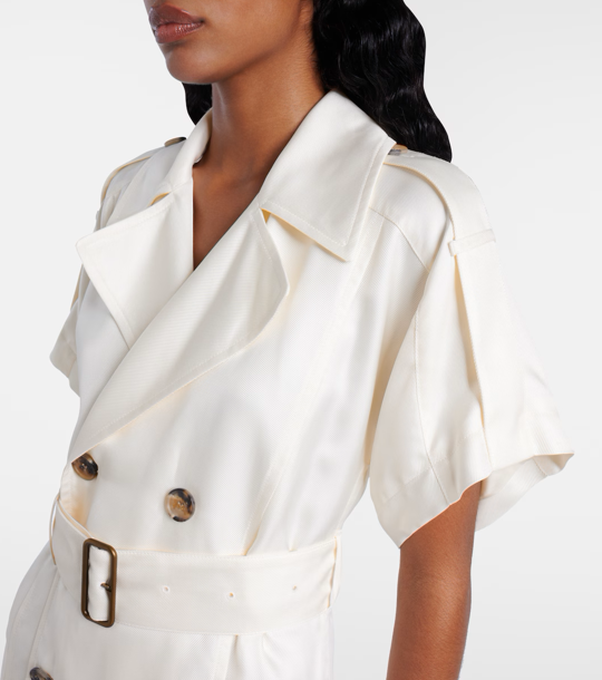 Robe midi ceinturée Burberry