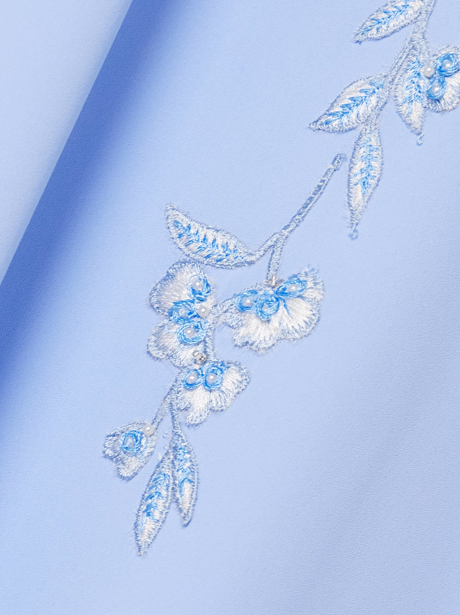 CAROLINA HERRERA Robe en crêpe brodée à ornements