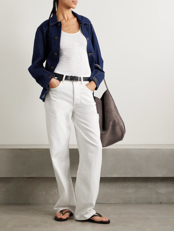 CITIZENS OF HUMANITY + Argent Ayla Baggy high-rise wide-leg jeans