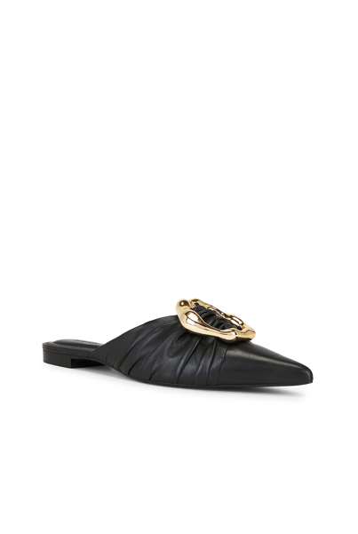Belle Leather Pointed Toe Mule