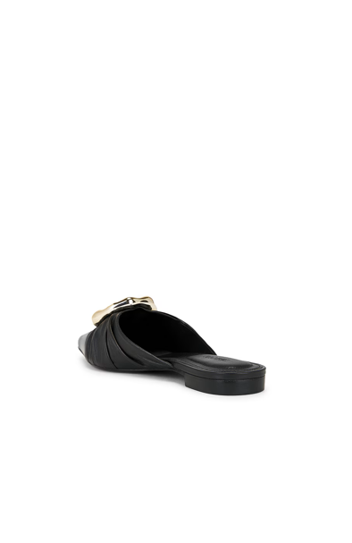 Belle Leather Pointed Toe Mule