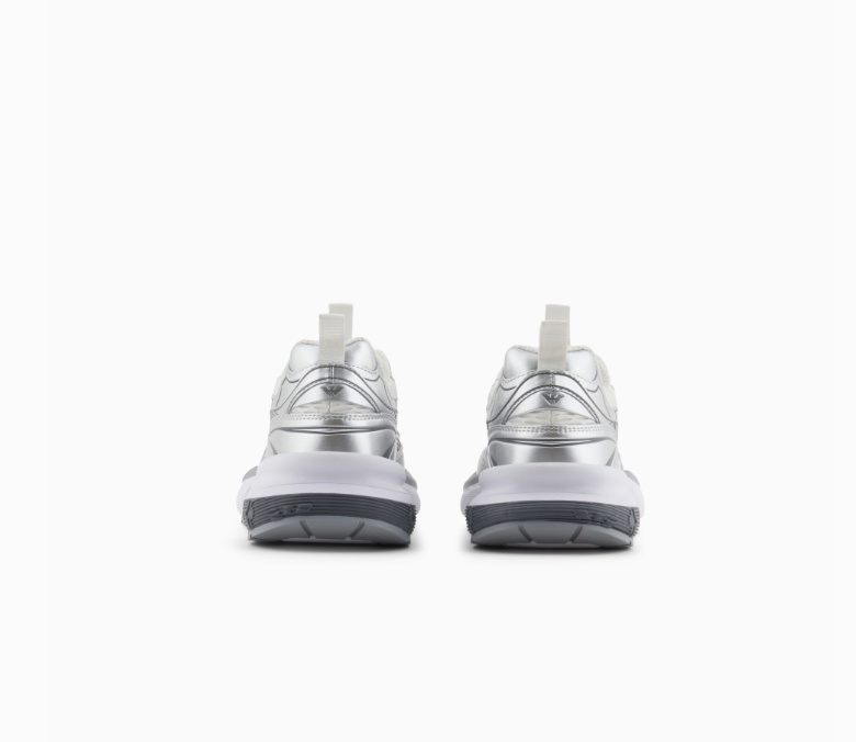 ARMANI Mesh sneakers with