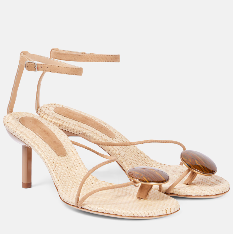 Christopher Esber Doma suede thong sandals