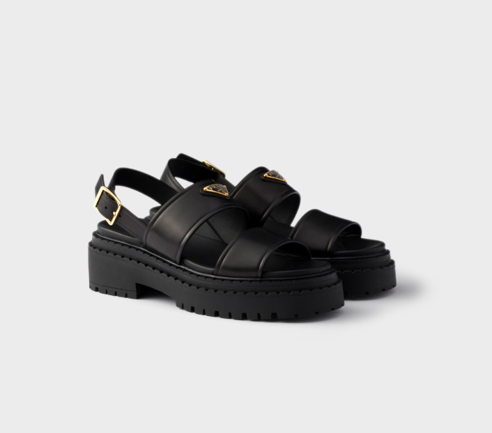 PRADA Leather sandals