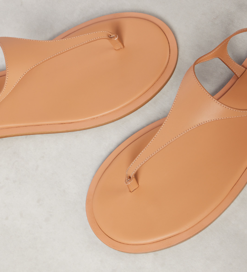 Zimmermann Wild embellished leather thong sandals