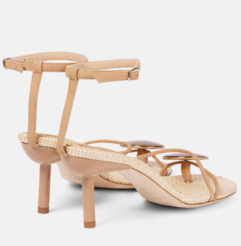 Christopher Esber Doma suede thong sandals