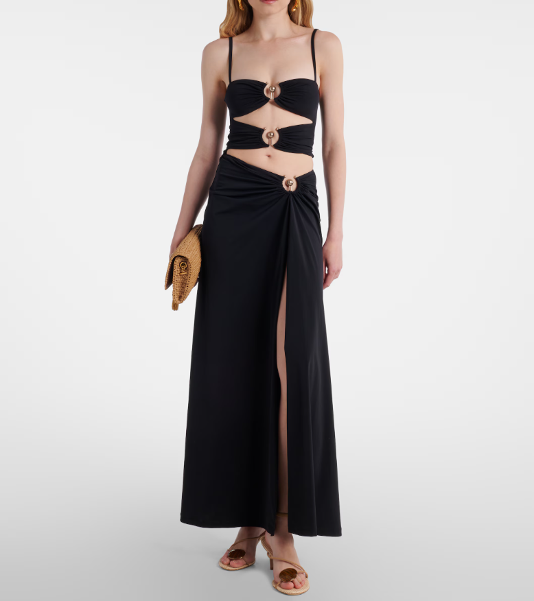 Christopher Esber Doma suede thong sandals