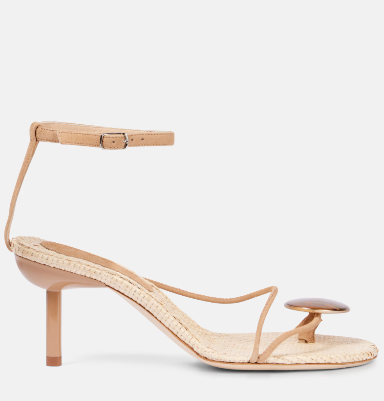 Christopher Esber Doma suede thong sandals