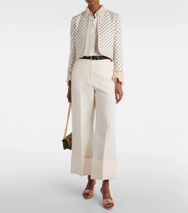 Manolo Blahnik Ansaklo 50 embellished suede mules