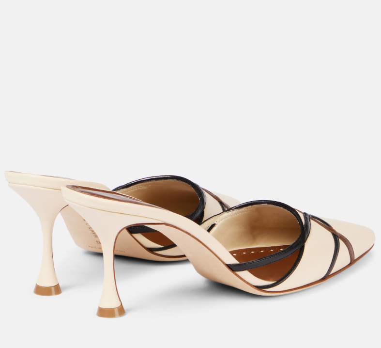 Manolo Blahnik Ragheb 70 leather mules