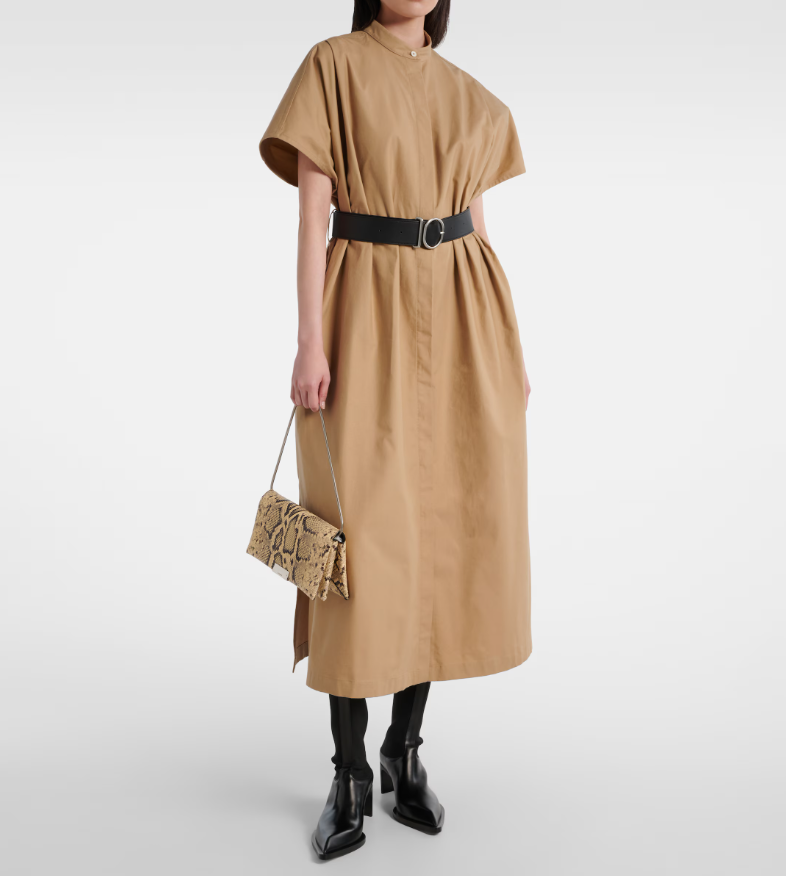 Jil Sander Leather ankle boots