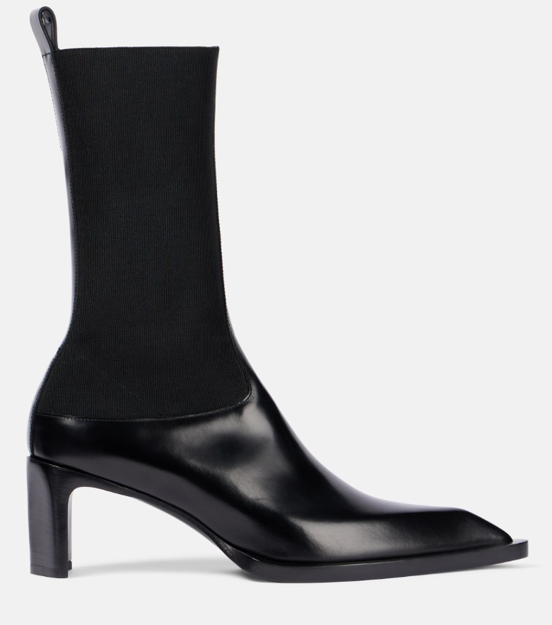 Jil Sander Leather ankle boots