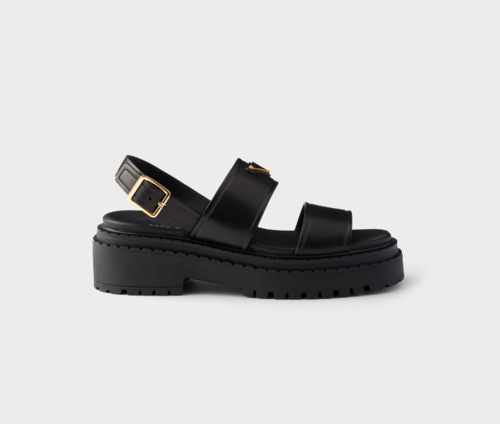 PRADA Leather sandals