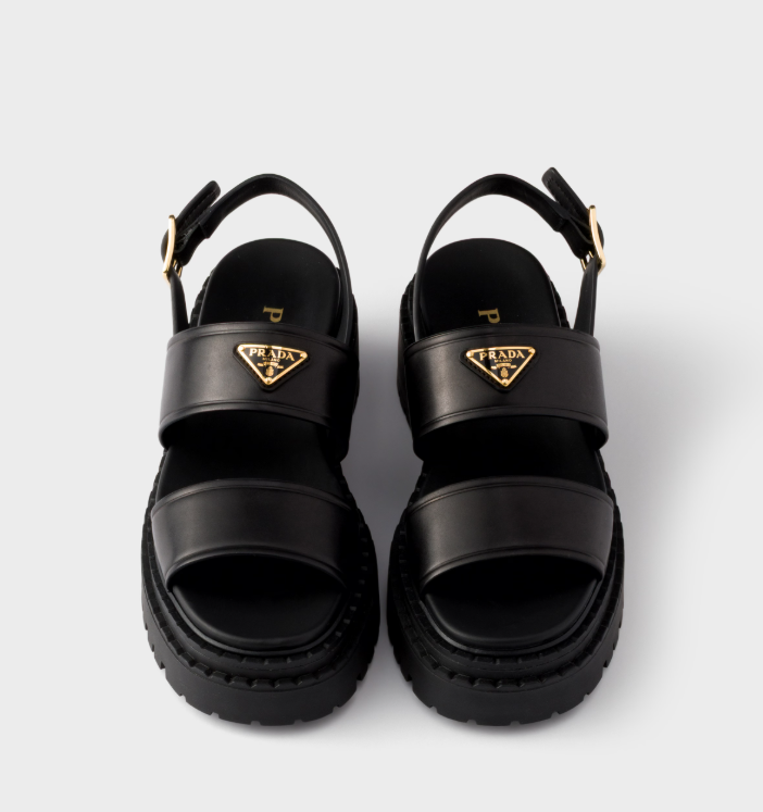 PRADA Leather sandals