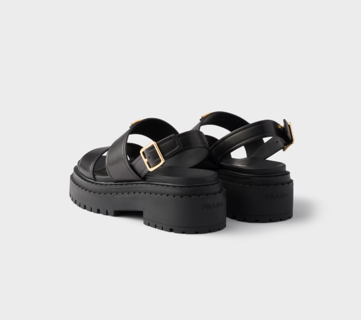 PRADA Leather sandals