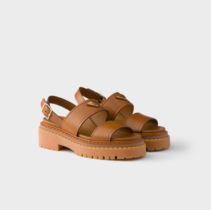 PRADA Leather sandals