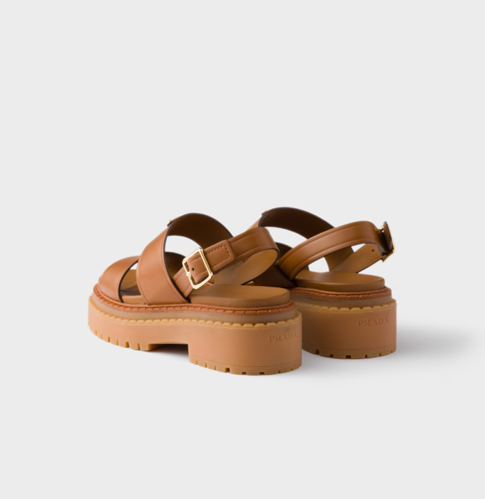 PRADA Leather sandals