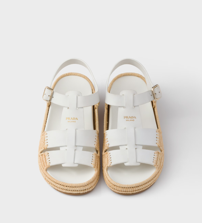 PRADA Leather sandals