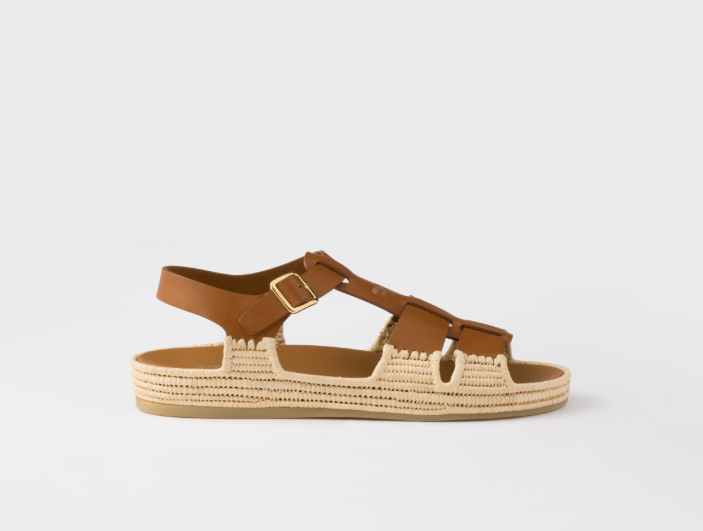 PRADA Leather sandals
