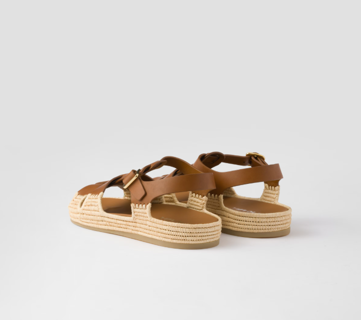 PRADA Leather sandals