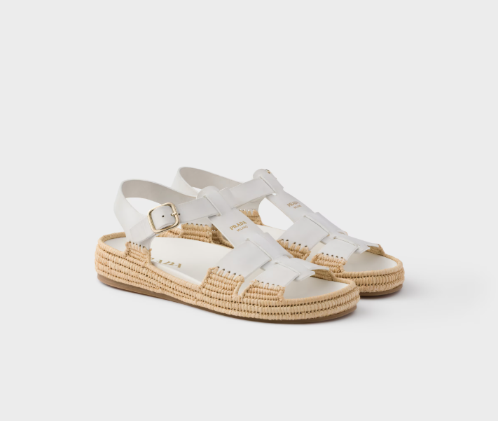 PRADA Leather sandals