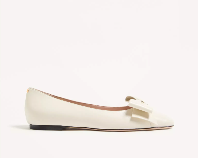 Valentino Bowow Kidskin Ballerina
